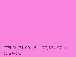 CIELCh 71.001,61.177,334.971 Color Image