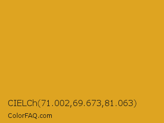 CIELCh 71.002,69.673,81.063 Color Image