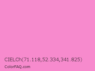 CIELCh 71.118,52.334,341.825 Color Image