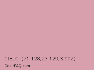 CIELCh 71.128,23.129,3.992 Color Image