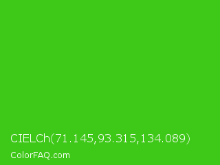 CIELCh 71.145,93.315,134.089 Color Image
