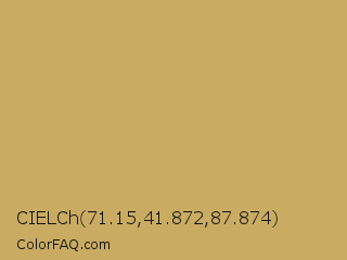 CIELCh 71.15,41.872,87.874 Color Image