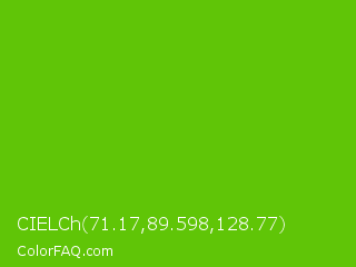 CIELCh 71.17,89.598,128.77 Color Image