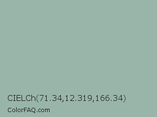 CIELCh 71.34,12.319,166.34 Color Image
