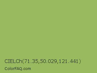 CIELCh 71.35,50.029,121.441 Color Image