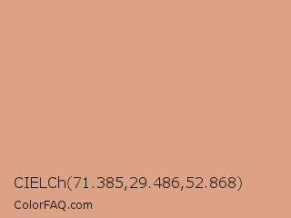 CIELCh 71.385,29.486,52.868 Color Image