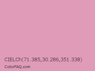 CIELCh 71.385,30.286,351.338 Color Image