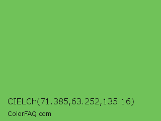 CIELCh 71.385,63.252,135.16 Color Image