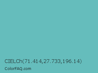 CIELCh 71.414,27.733,196.14 Color Image