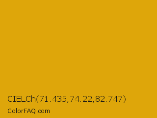 CIELCh 71.435,74.22,82.747 Color Image