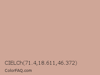 CIELCh 71.4,18.611,46.372 Color Image