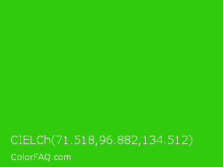 CIELCh 71.518,96.882,134.512 Color Image