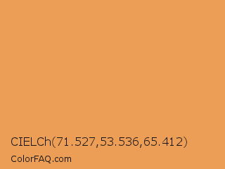 CIELCh 71.527,53.536,65.412 Color Image