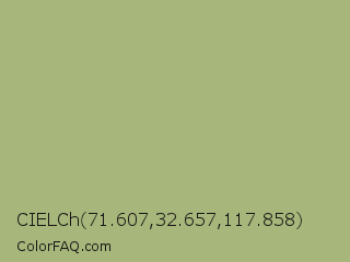 CIELCh 71.607,32.657,117.858 Color Image