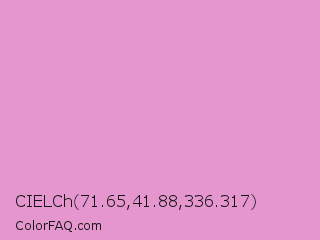 CIELCh 71.65,41.88,336.317 Color Image