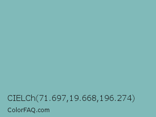 CIELCh 71.697,19.668,196.274 Color Image