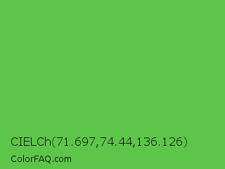 CIELCh 71.697,74.44,136.126 Color Image