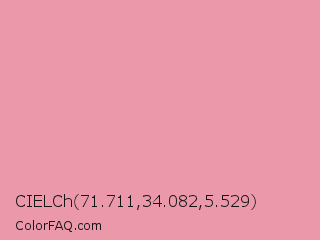 CIELCh 71.711,34.082,5.529 Color Image