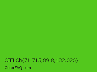 CIELCh 71.715,89.8,132.026 Color Image