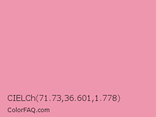 CIELCh 71.73,36.601,1.778 Color Image
