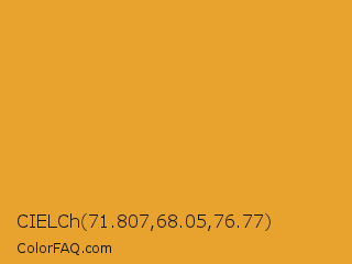 CIELCh 71.807,68.05,76.77 Color Image