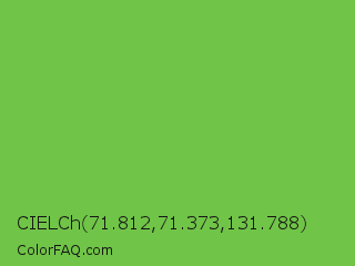 CIELCh 71.812,71.373,131.788 Color Image