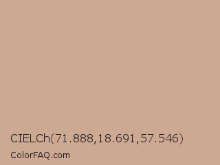 CIELCh 71.888,18.691,57.546 Color Image