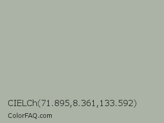 CIELCh 71.895,8.361,133.592 Color Image