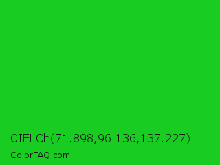 CIELCh 71.898,96.136,137.227 Color Image