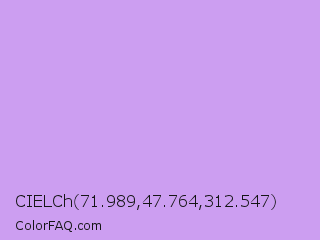 CIELCh 71.989,47.764,312.547 Color Image