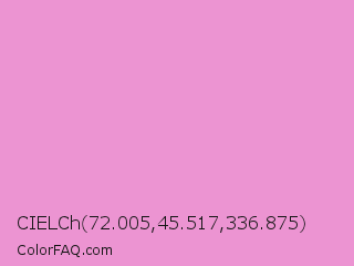 CIELCh 72.005,45.517,336.875 Color Image