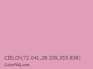 CIELCh 72.041,28.339,353.838 Color Image