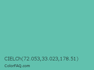 CIELCh 72.053,33.023,178.51 Color Image