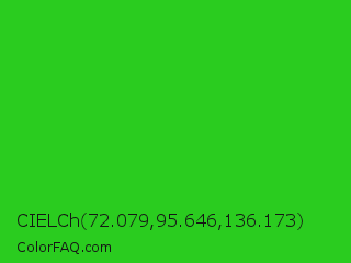 CIELCh 72.079,95.646,136.173 Color Image
