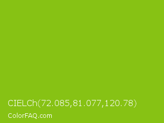 CIELCh 72.085,81.077,120.78 Color Image