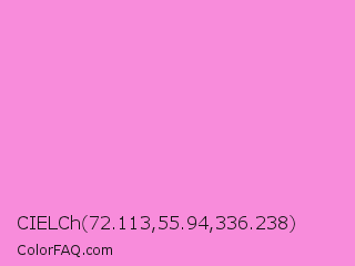 CIELCh 72.113,55.94,336.238 Color Image