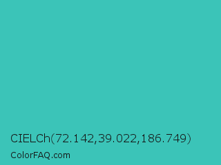 CIELCh 72.142,39.022,186.749 Color Image