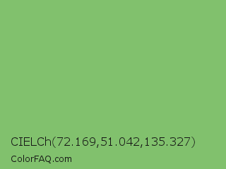 CIELCh 72.169,51.042,135.327 Color Image