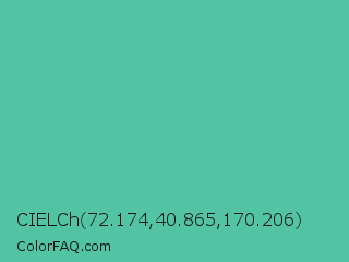 CIELCh 72.174,40.865,170.206 Color Image