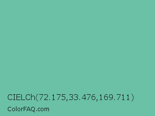 CIELCh 72.175,33.476,169.711 Color Image