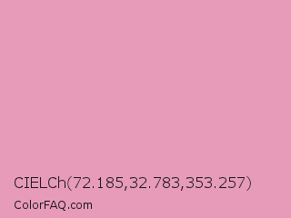 CIELCh 72.185,32.783,353.257 Color Image