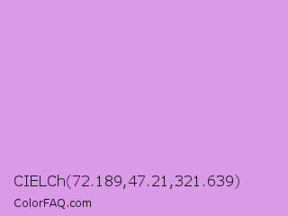 CIELCh 72.189,47.21,321.639 Color Image