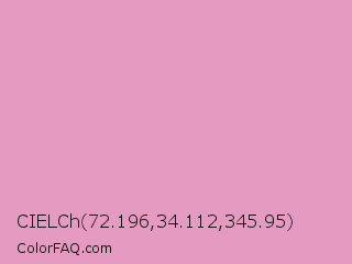 CIELCh 72.196,34.112,345.95 Color Image