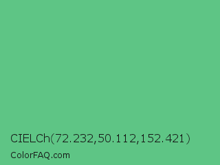 CIELCh 72.232,50.112,152.421 Color Image