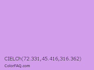CIELCh 72.331,45.416,316.362 Color Image