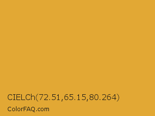 CIELCh 72.51,65.15,80.264 Color Image