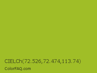 CIELCh 72.526,72.474,113.74 Color Image