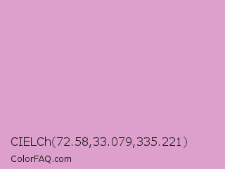 CIELCh 72.58,33.079,335.221 Color Image