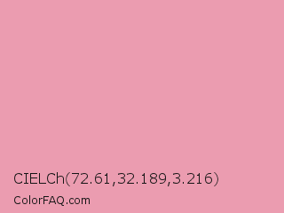 CIELCh 72.61,32.189,3.216 Color Image