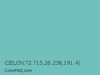 CIELCh 72.715,26.238,191.4 Color Image